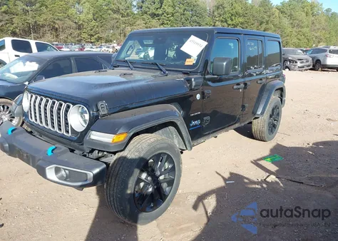 2024 Jeep Wrangler 4Xe Sahara 4Xe z USA, uszkodzony, nr VIN 1C4RJXP63RW331558
